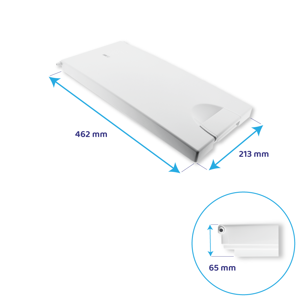 Puerta de congelador Ignis 461x211mm / 81244069338
