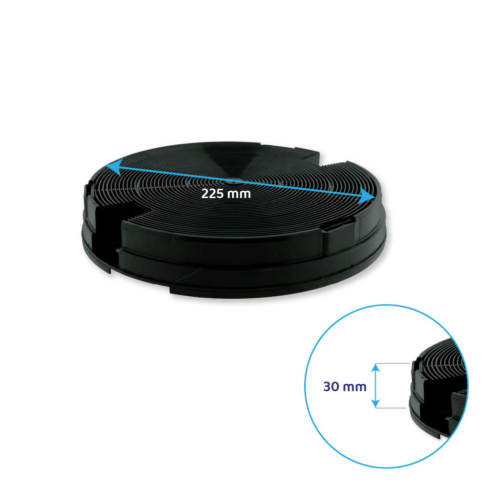 Filtro de carbono compatible con Ikea NYTTIG FIL 600