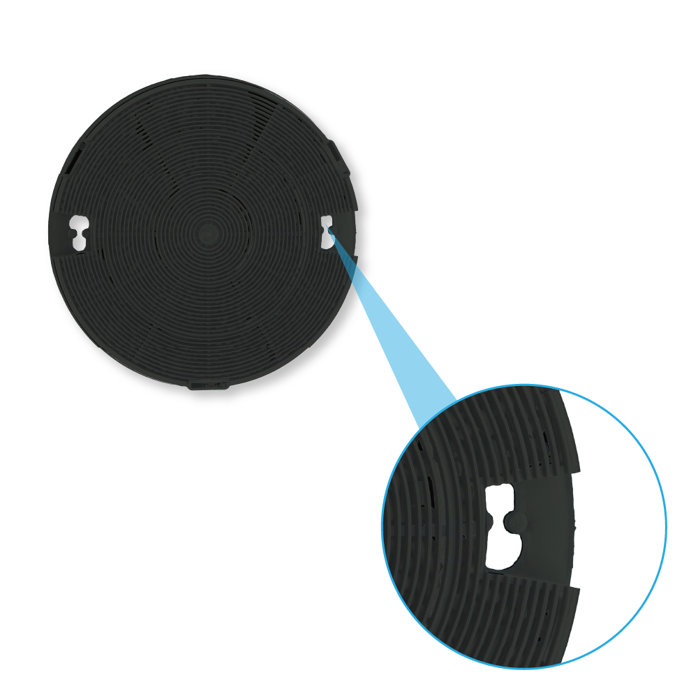 Filtro de carbono compatible con Ikea NYTTIG FIL 600
