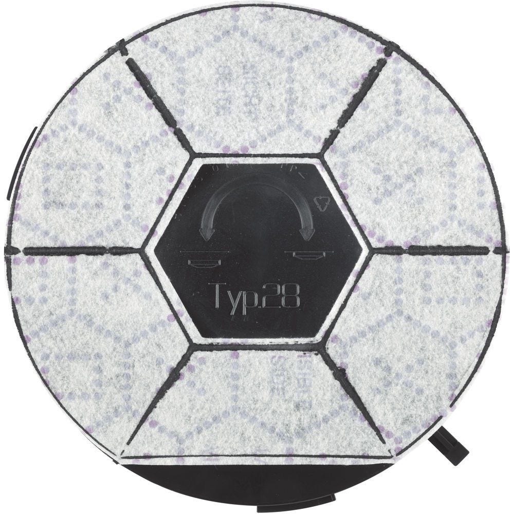 Filtro de carbono Scholtes Tipo 28 / CHF28/1 / CHF289B