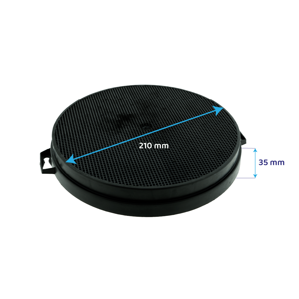 Filtro de carbono Bauknecht CHF210/1