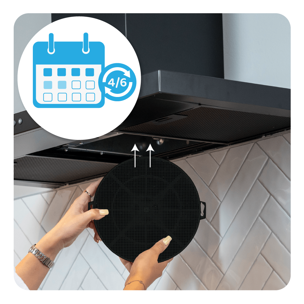 Filtro de carbono Whirlpool Tipo B210 / CHF210/1 / FAC539