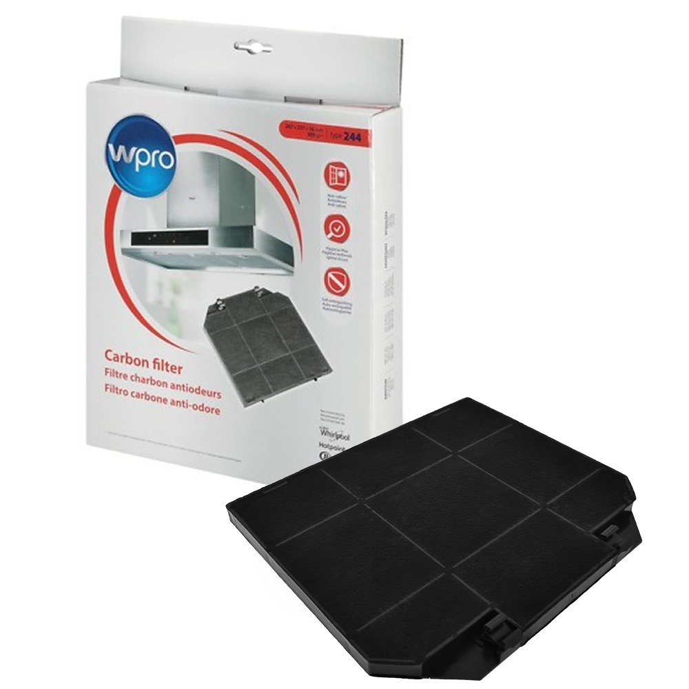 Filtro de carbono Hotpoint-Ariston 484000008776 / Tipo 244