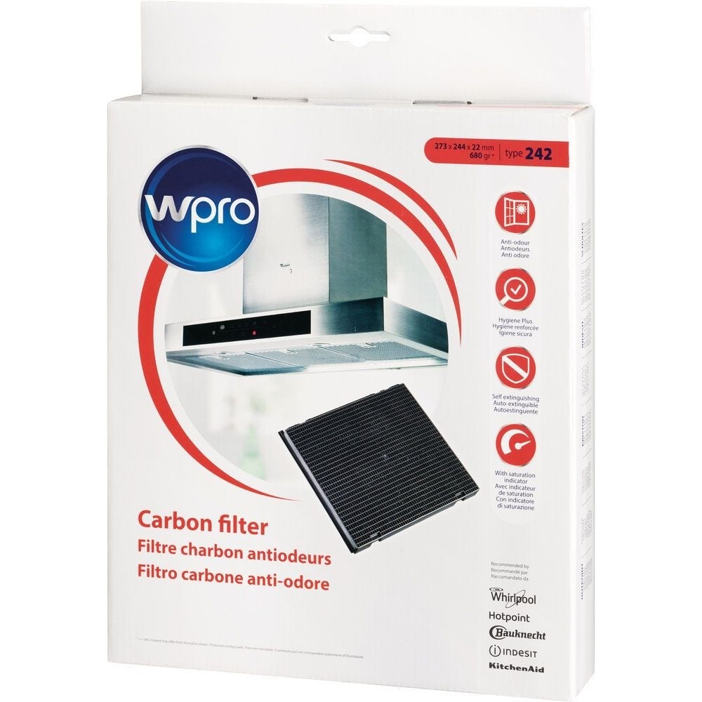 Filtro de carbono Indesit 484000008777 / Tipo AMC242