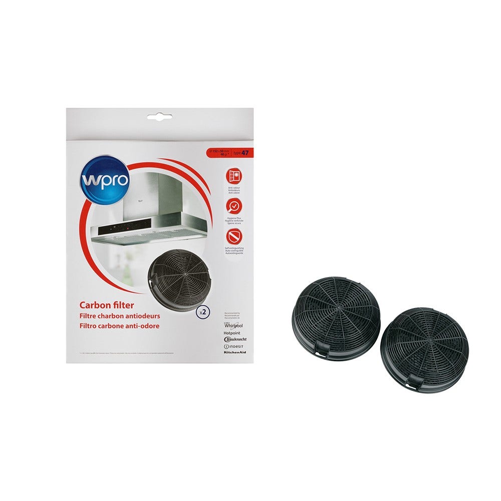 Filtro de carbono Privileg Tipo 47 / AMC023 (x2)
