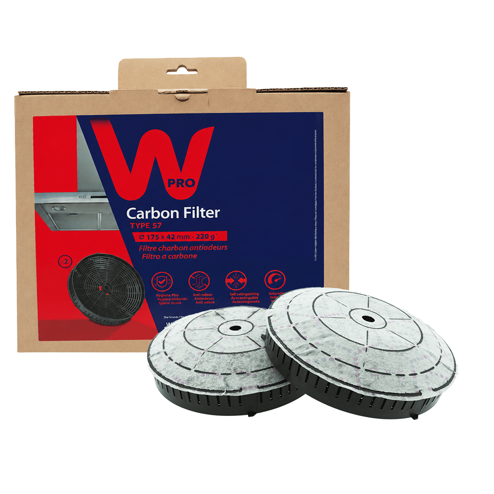 Filtro de carbono Whirlpool 484000008824 / AMC072 (x2)