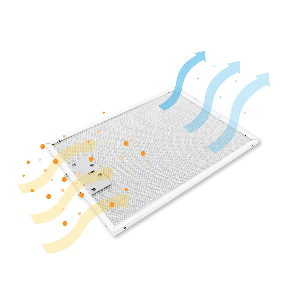 Filtro metálico Zanussi para campana extractora 247x327mm 50293009002