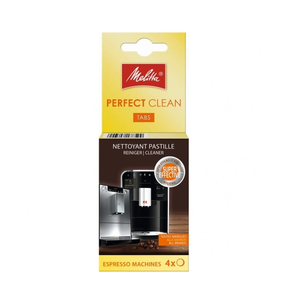 Tabletas de limpieza Melitta Perfect Clean (4x 1,8g) 6762481