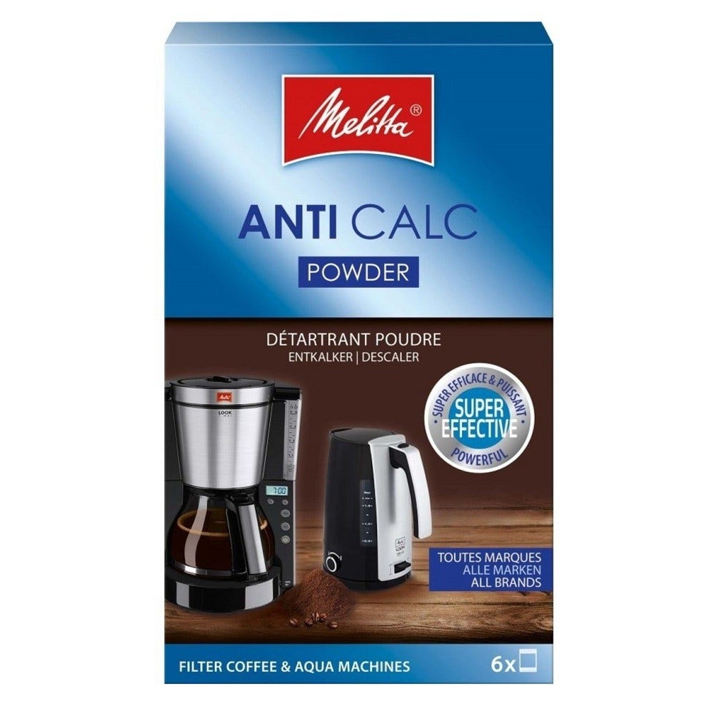 Melitta Anti-Calc Polvo Descalcificador (6x20g) 6762482