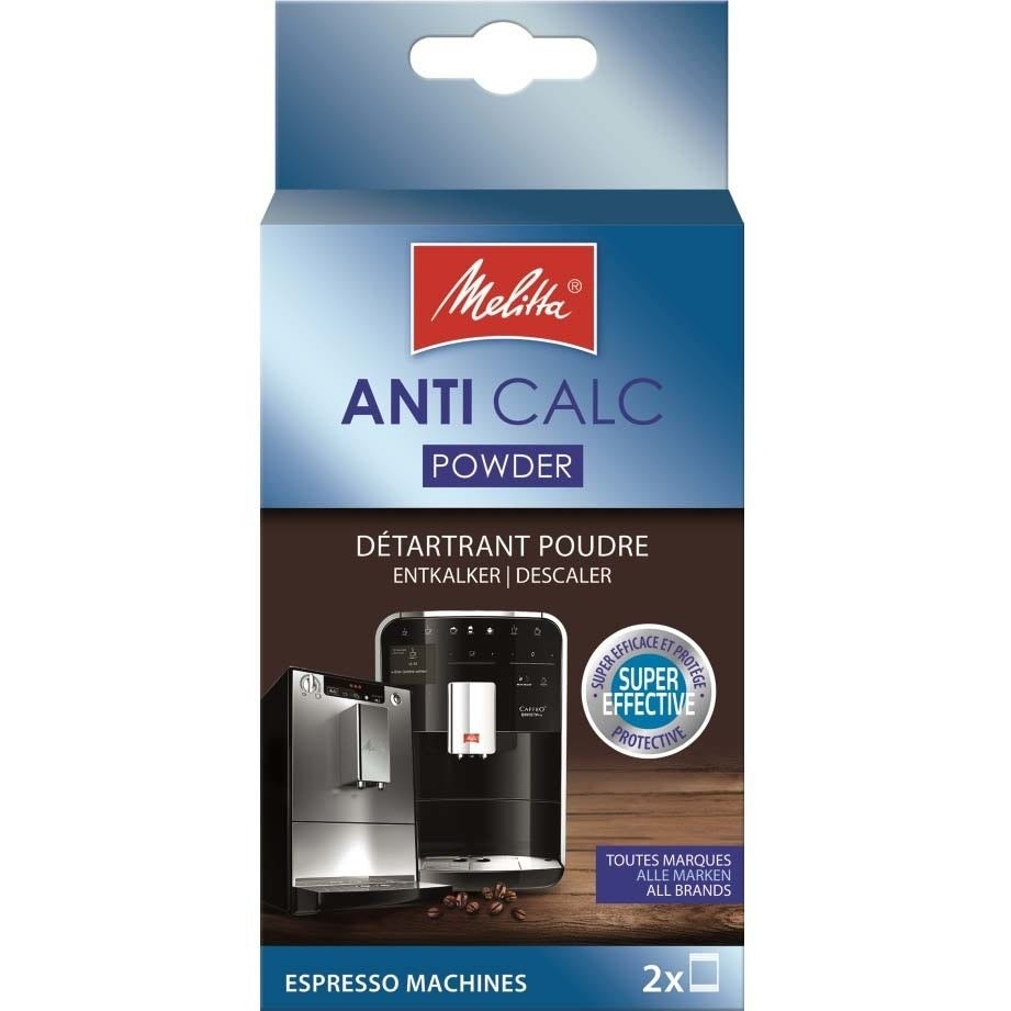Melitta Anti-Calc Polvo Descalcificador (2x40gr) 6762512
