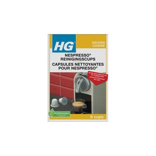 Cápsulas de limpieza HG para Nespresso