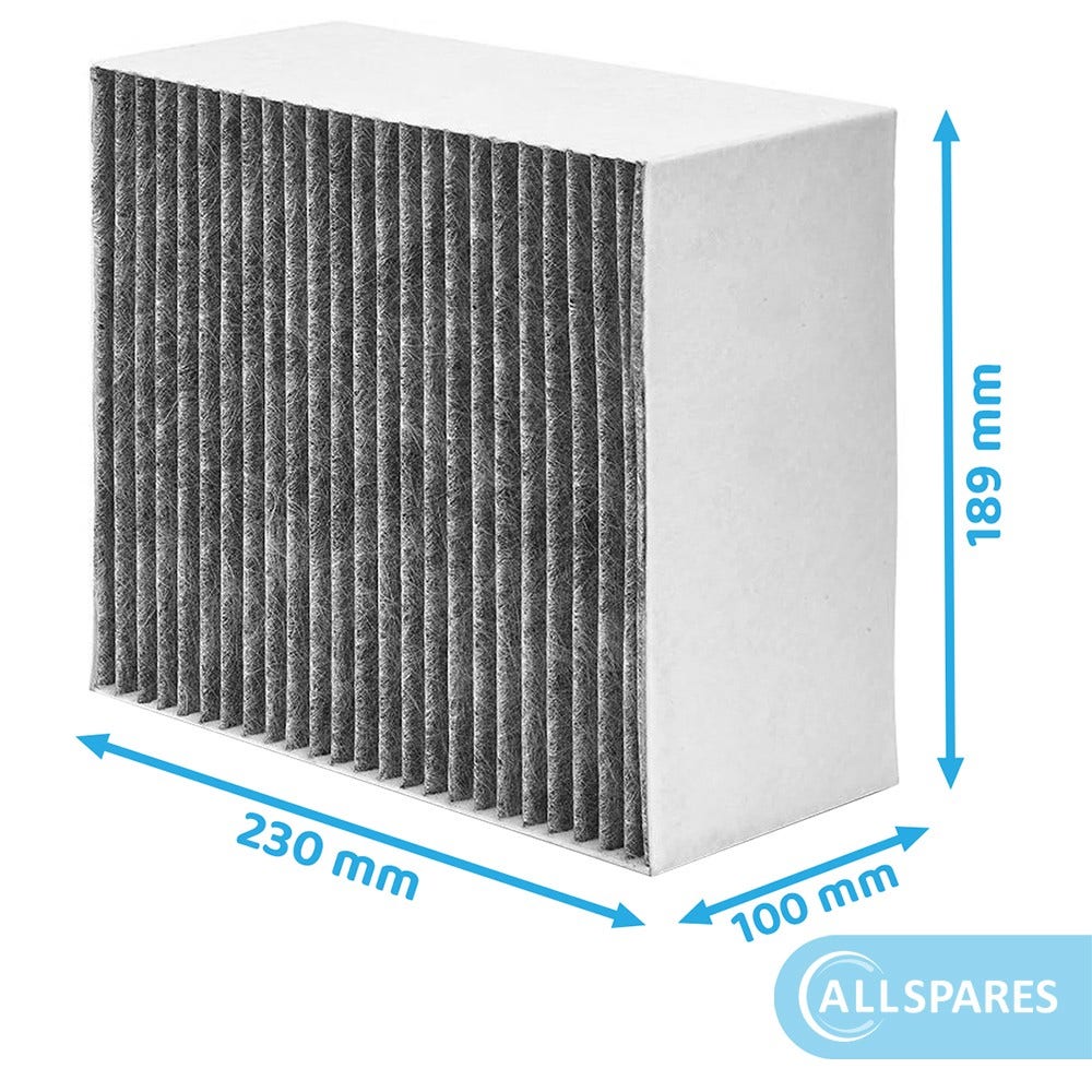 Filtro de carbono CleanAir compatible con Bosch 11033934 / 11017314