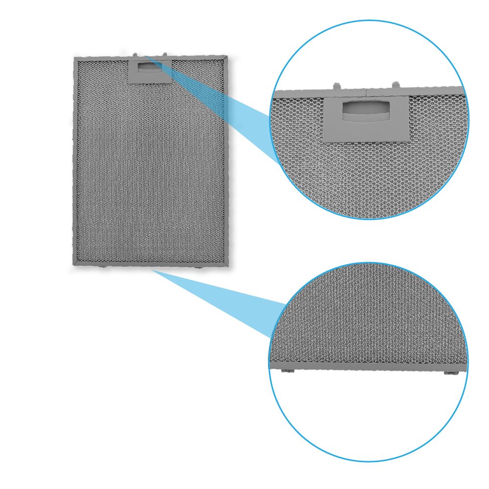 Filtro metálico Siemens 358x265mm 703451 / 00703451