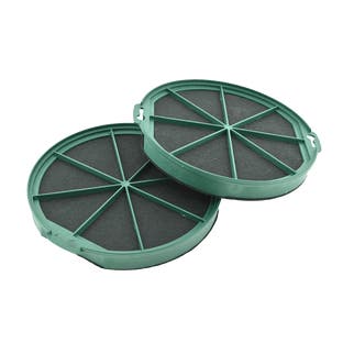 Filtro de carbono Longlife compatible con Faber 112.0544.470 / FLL3 (2 uds.)