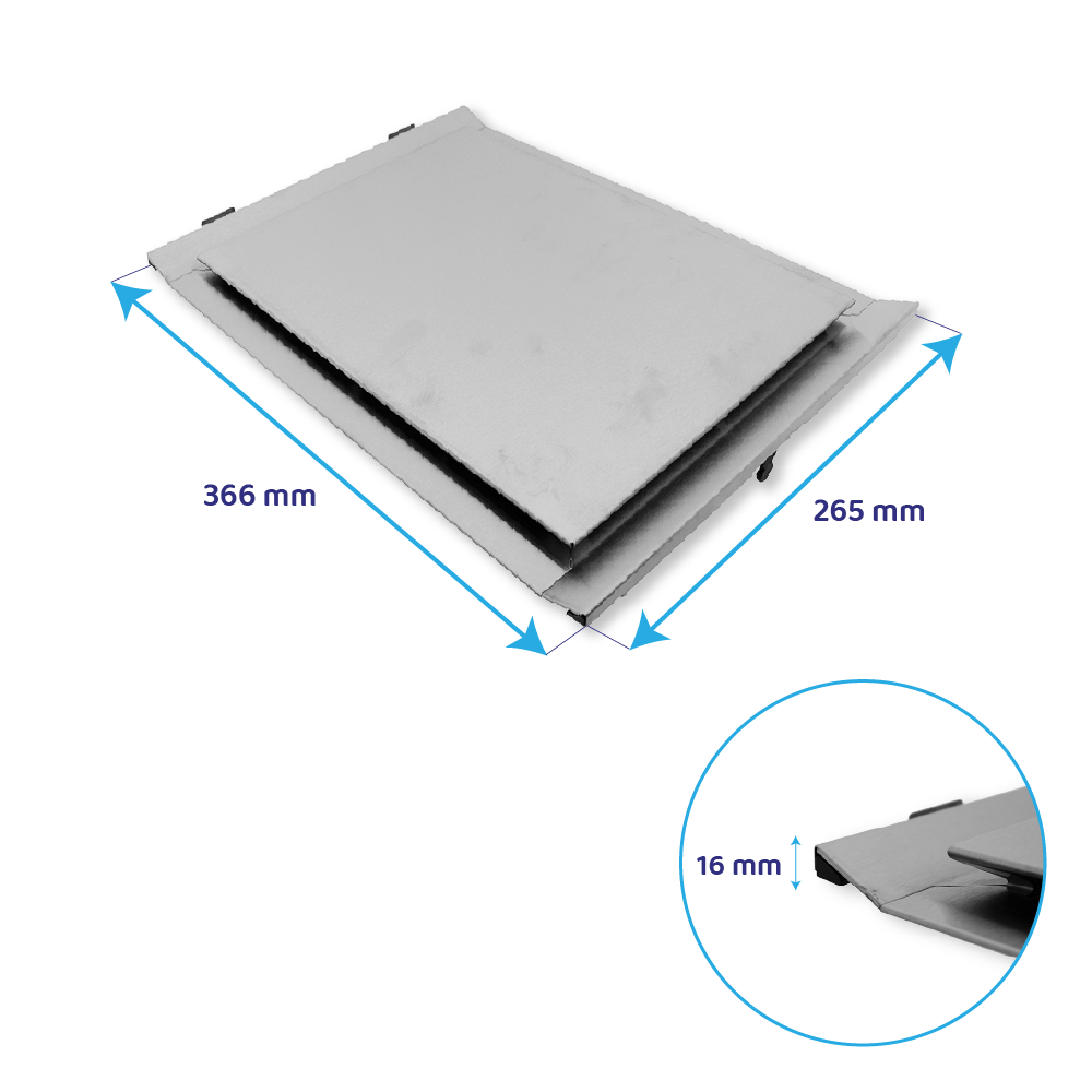 Filtro metálico Bosch 366x265mm 704395 / 00704395