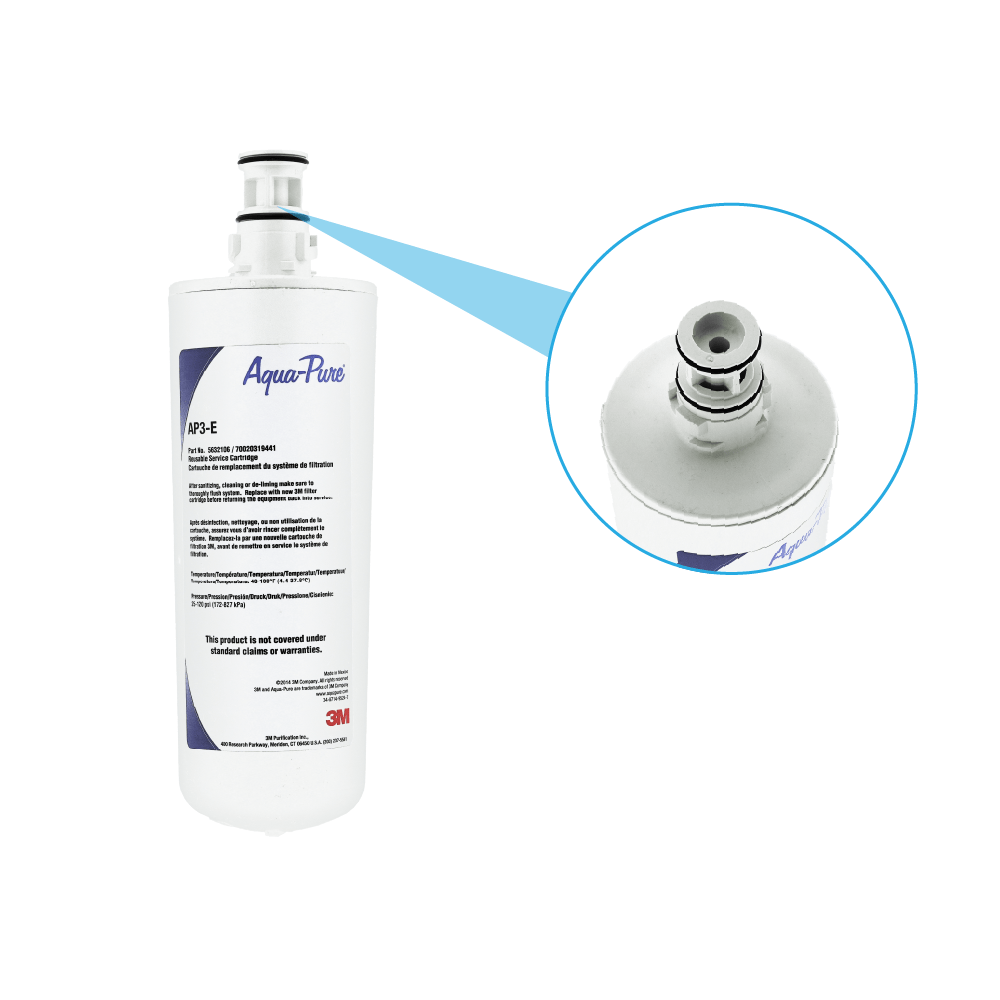 Cartucho vacío para limpieza 3M™ AP3-E / 5632106
