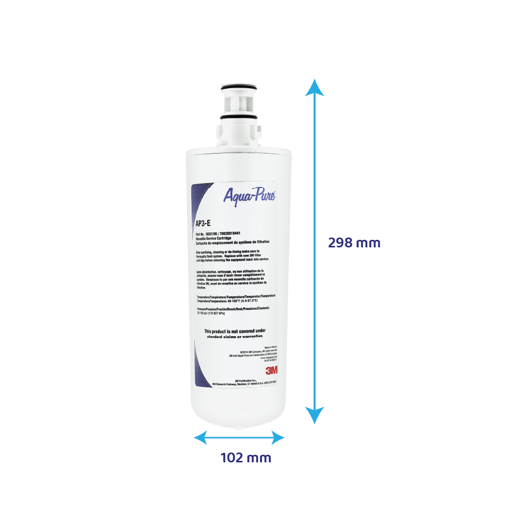Cartucho vacío para limpieza 3M™ AP3-E / 5632106