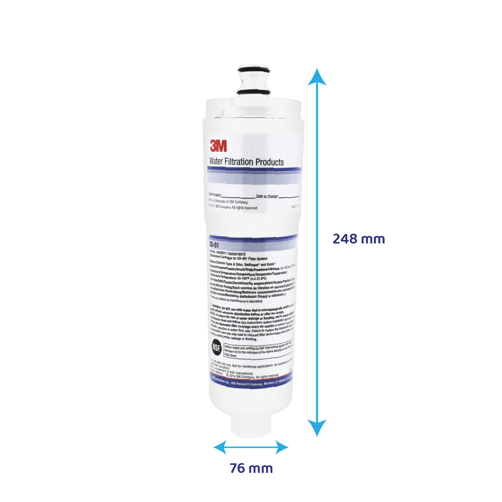Filtro de agua 3M™ CS-51 / 5553631