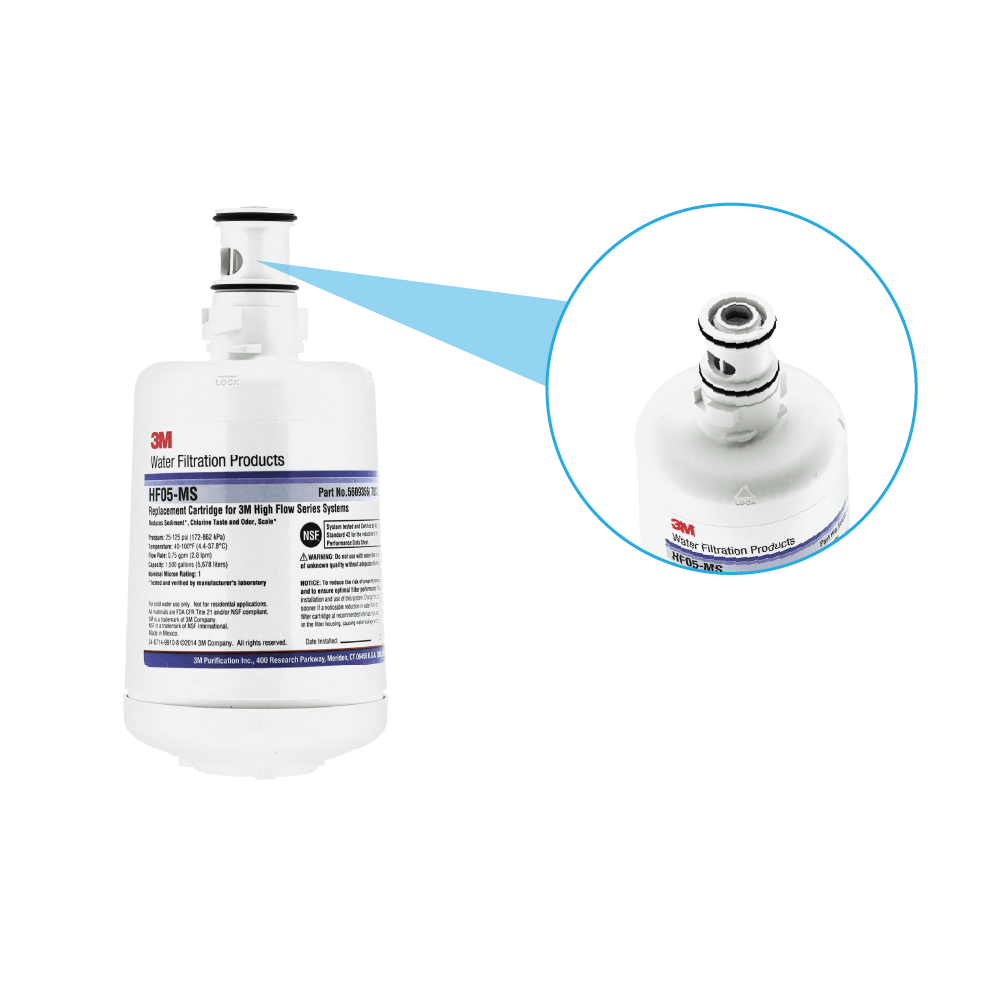 Filtro de agua 3M™ High Flow HF05-MS
