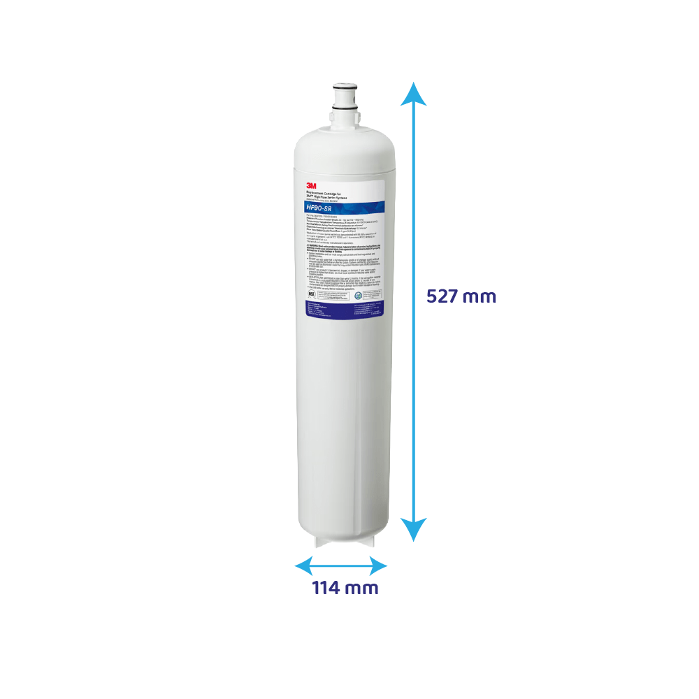 Filtro de Agua Sin Carbono 3M™ High Flow HF90-SR