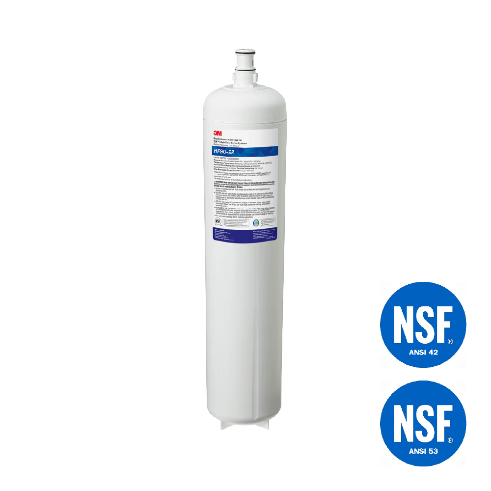 Filtro de Agua Sin Carbono 3M™ High Flow HF90-SR