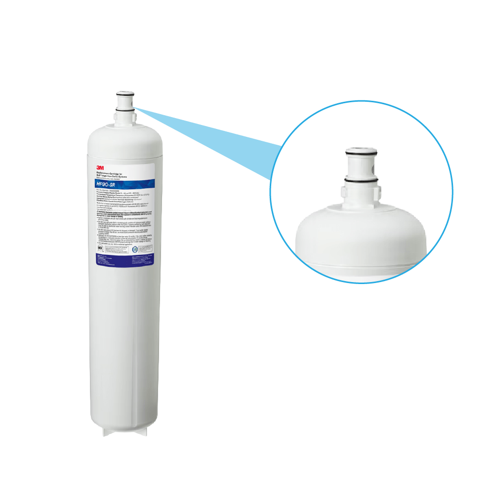Filtro de Agua Sin Carbono 3M™ High Flow HF90-SR