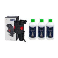 Kit de Mantenimiento DeLonghi Grupo de Infusión Cafetera ECAM / ETAM + 3x Descalcificador