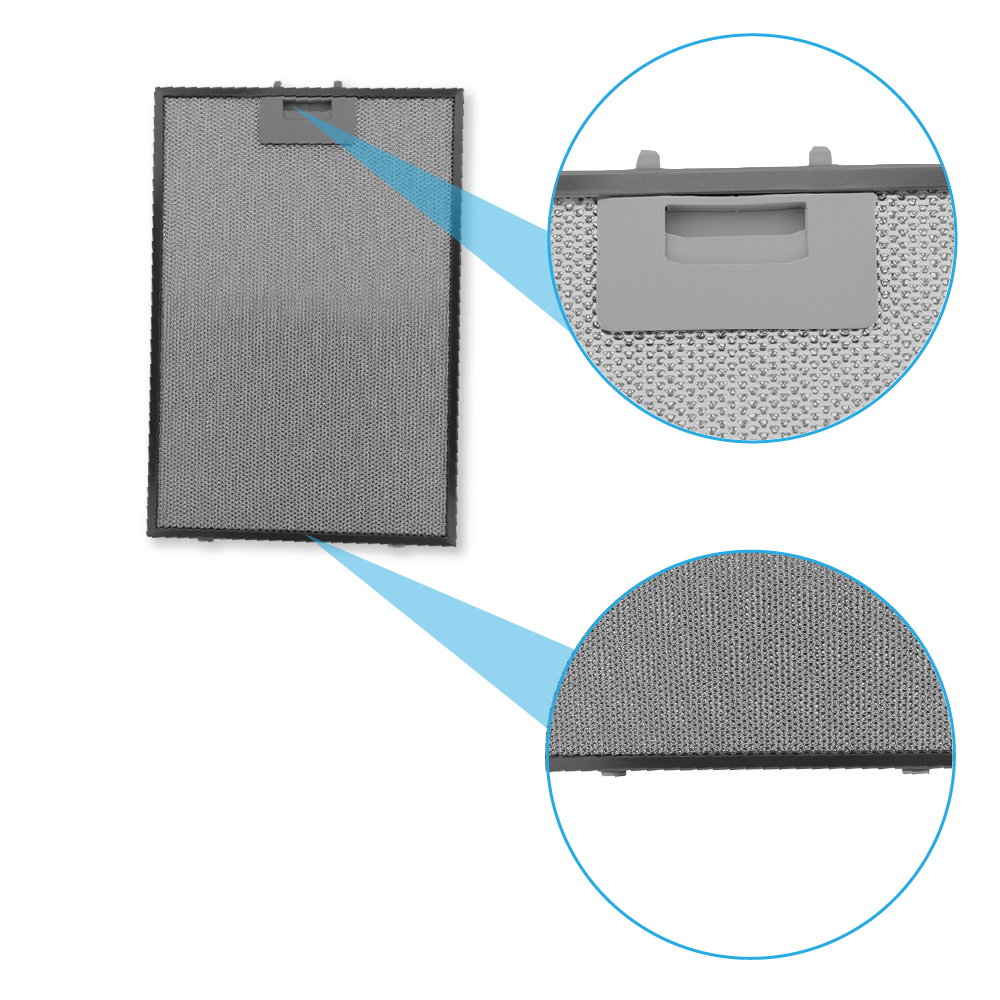 Filtro metálico Neff 388x265x8mm 742967/ 00742967