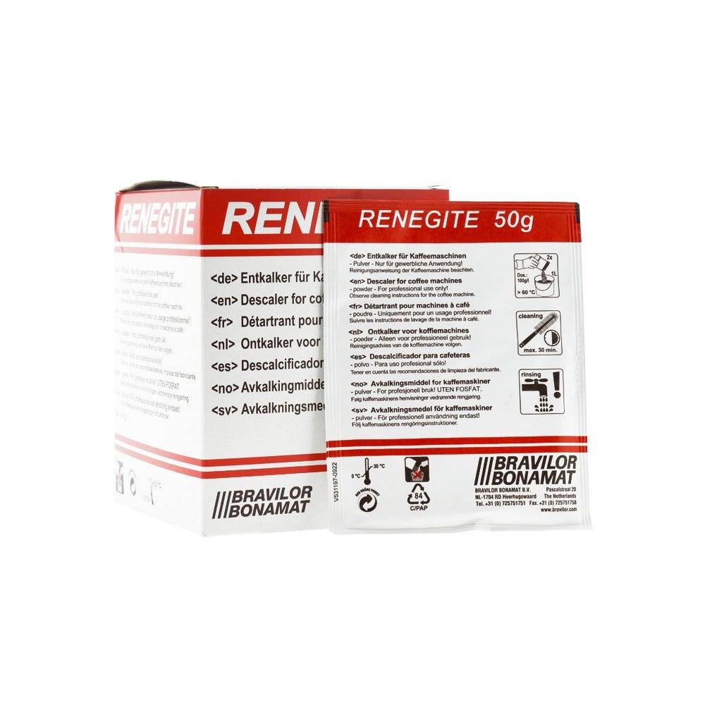 Descalcificador Renegite (4x15x50g) de Bravilor Bonamat