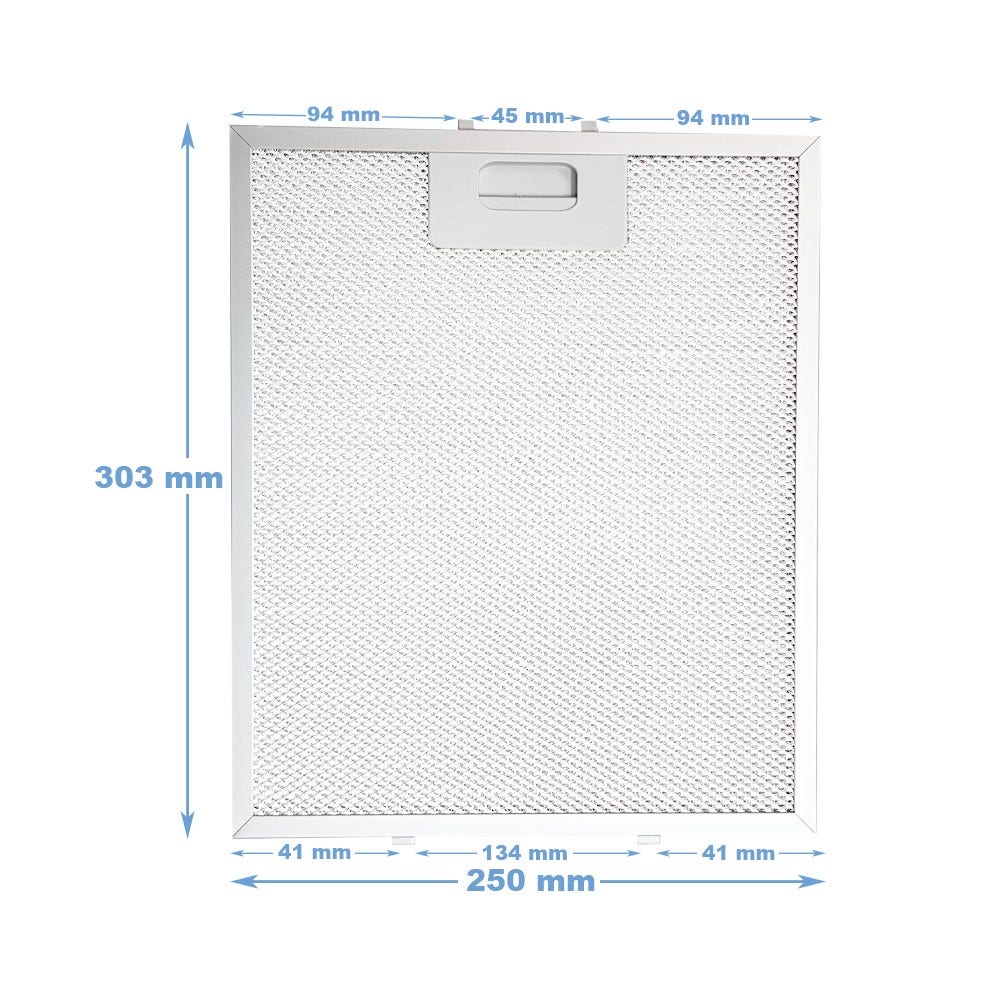 Filtro metálico Best 303x250x8mm 80875545