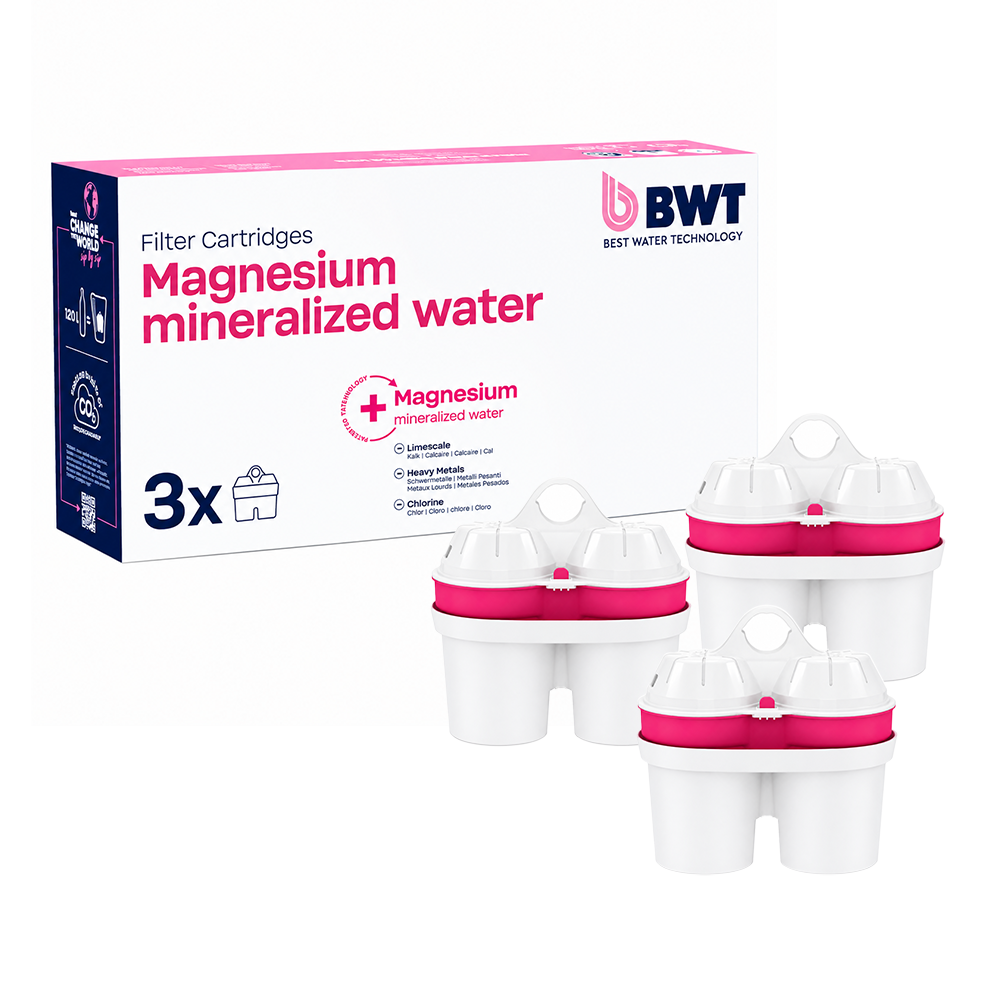 Filtro de agua BWT Magnesium Mineralized (3 uds.)