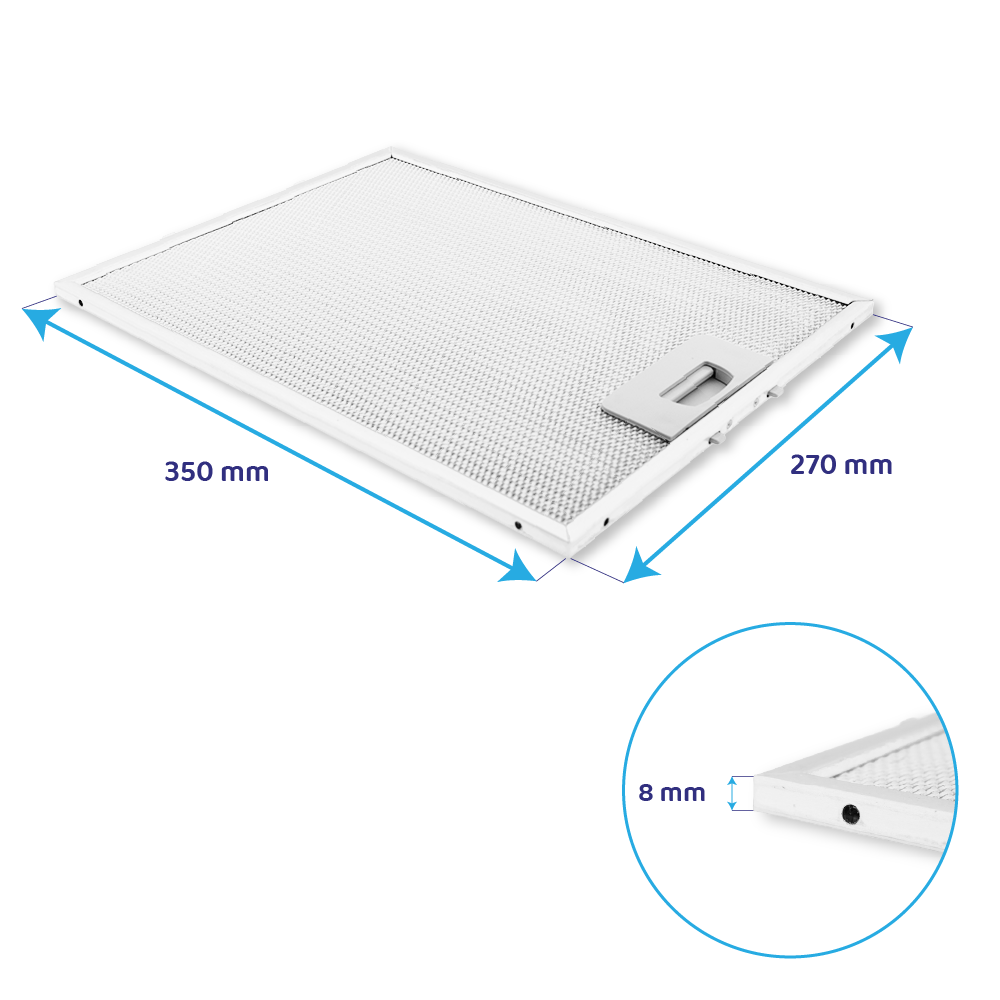 Filtro metálico Teka (350x270mm) 81460012