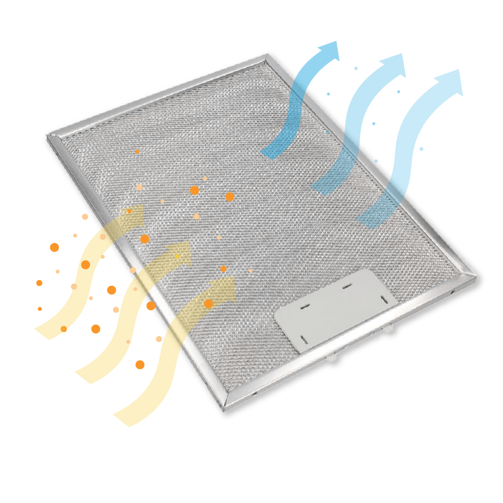 Filtro metálico 320x253mm Teka 81479009
