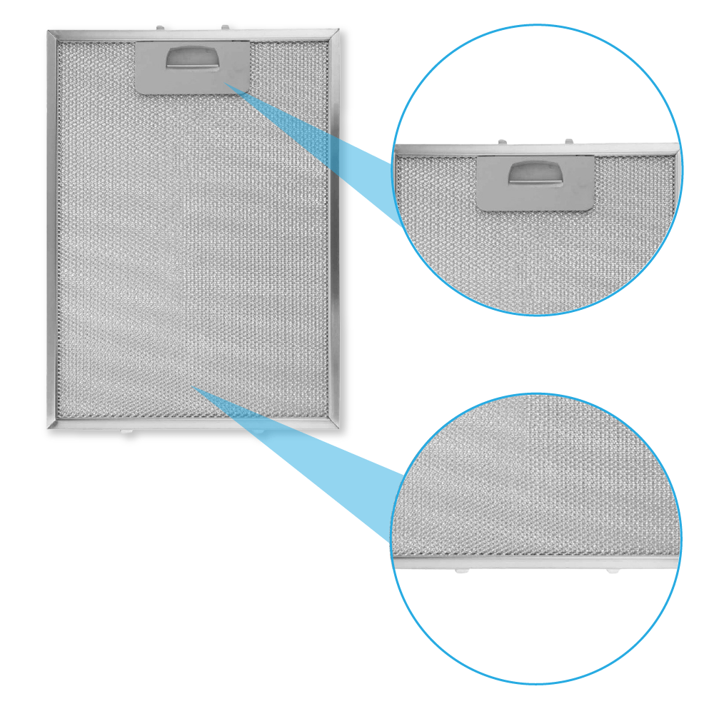 Filtro metálico 320x253mm Teka 81479009