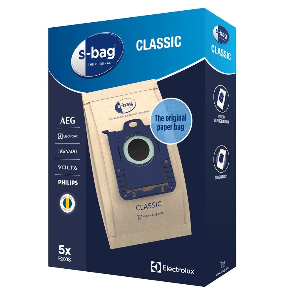 Bolsas de aspiradora (5 uds.) Zanussi S-BAG Classic / E200S