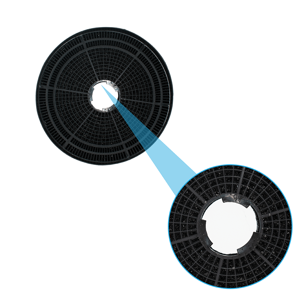 Filtro de carbono Zanussi OdourClean ZHB62670XA / ZHB92670XA (2uds.)