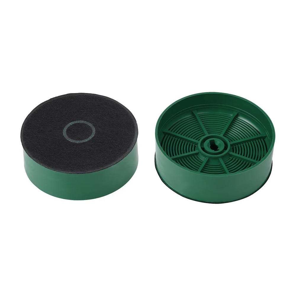 Longlife Filtro de carbono compatible con Ikea NYTTIG FIL 120 / 904.213.36 (2 uds.)