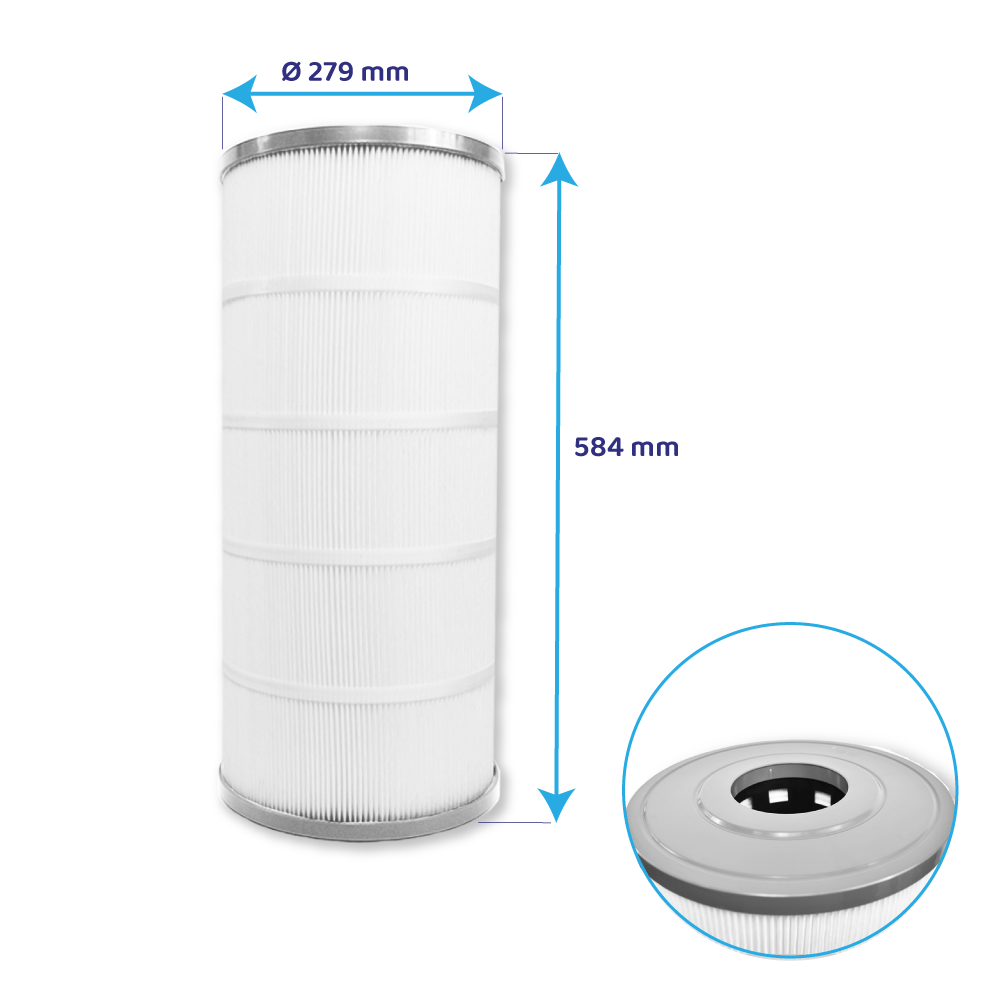 Filtro de agua para piscina Emaux ELITE Galaxy ICF150 / 914100005