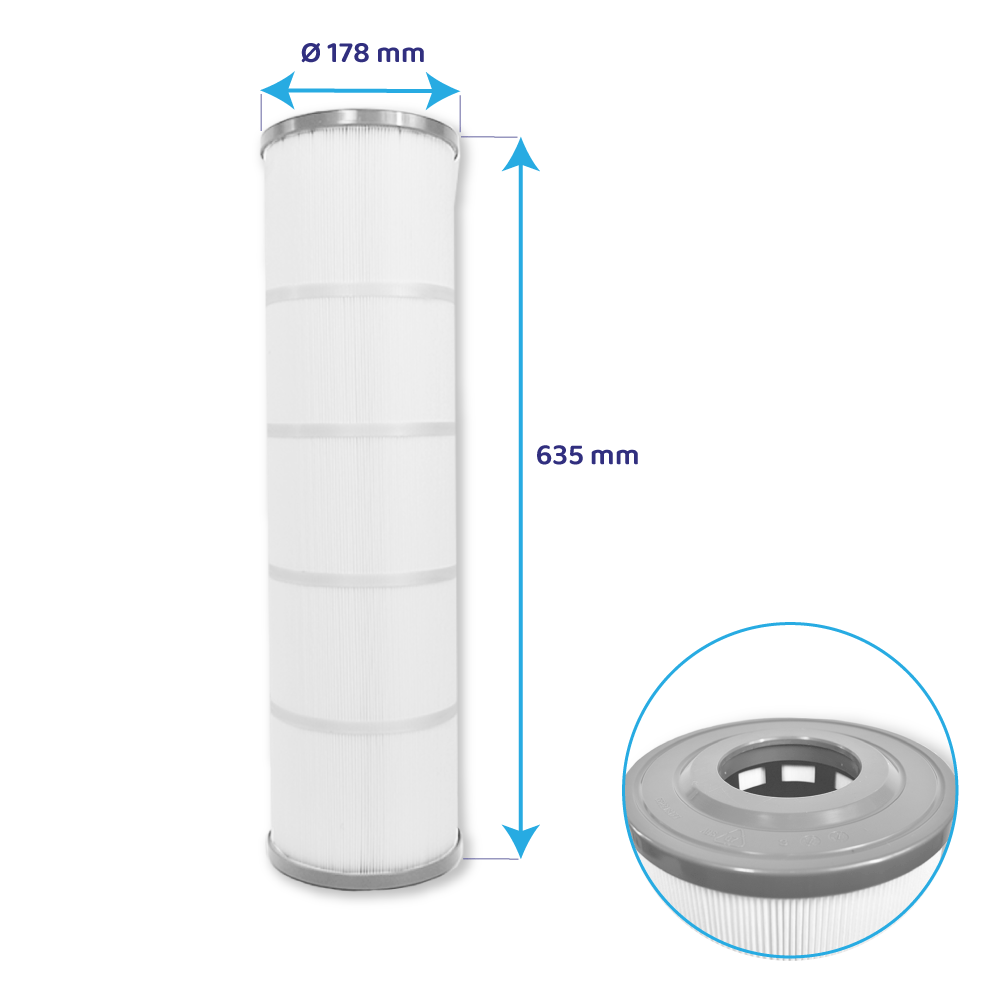 Filtro de agua para piscina Emaux ELITE Galaxy ICF430 / 914100009 (x4)