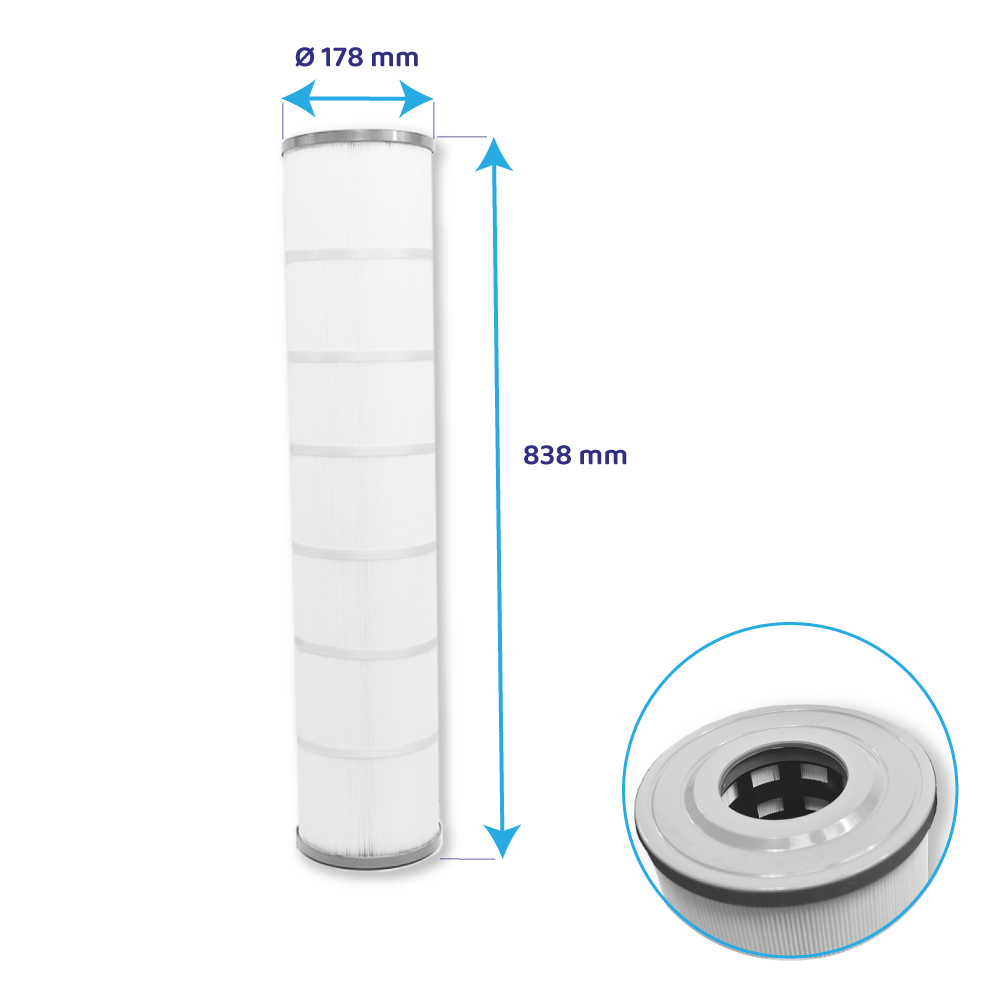 Filtro de agua para piscina Emaux ELITE Galaxy ICF530 / 914100010 (x4)