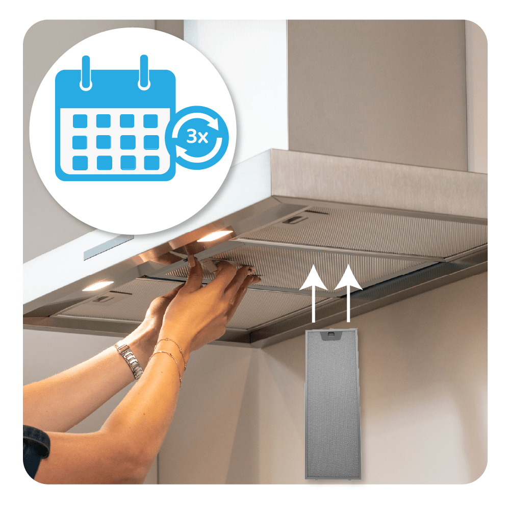 Filtro metálico Beko 515x185mm 9188065383