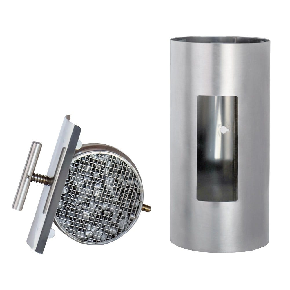 Filtro para humo de leña ABCAT® Ø200x330mm INOX