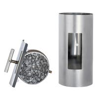 Filtro para humo de leña ABCAT® Ø180x330mm Acero inoxidable