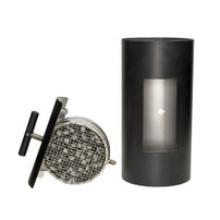 Filtro para humo de leña ABCAT® Ø150x300x2mm Negro