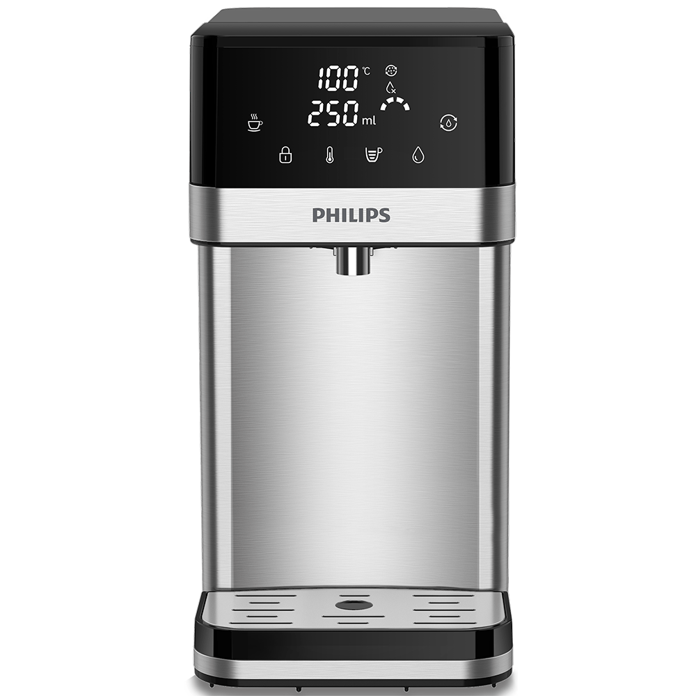 Dispensador de agua caliente Philips ADD5910M (filtra PFAS) compatible con BRITA