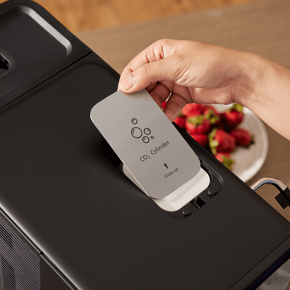 Dispensador de agua fría, caliente y con gas Philips ADD5962BK (filtra PFAS) compatible con BRITA
