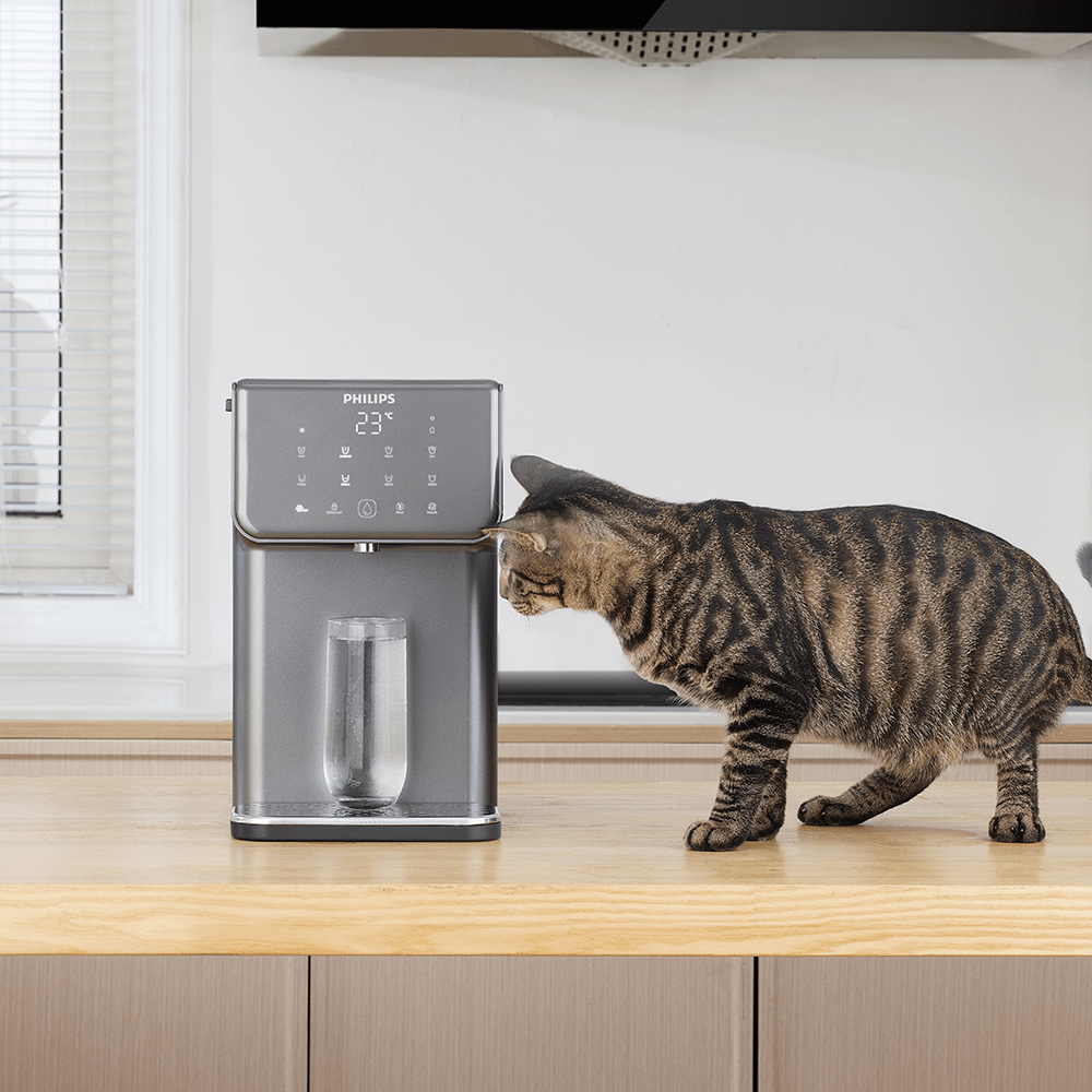 Dispensador de agua  caliente y fría  Philips ADD5981GR (filtra PFAS) compatible con BRITA
