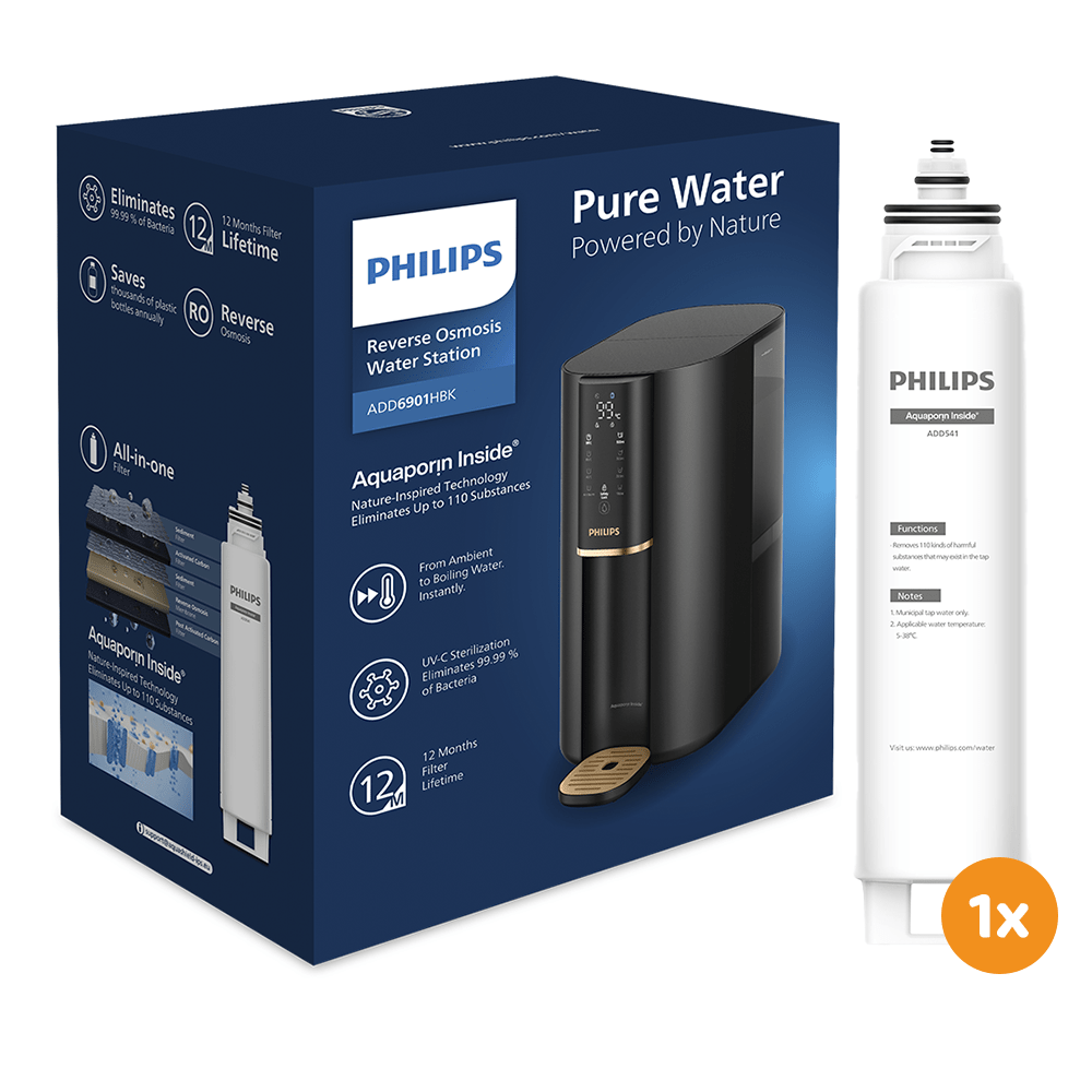 Dispensador de agua ósmosis inversa ADD6901HBK01 (filtra PFAS)