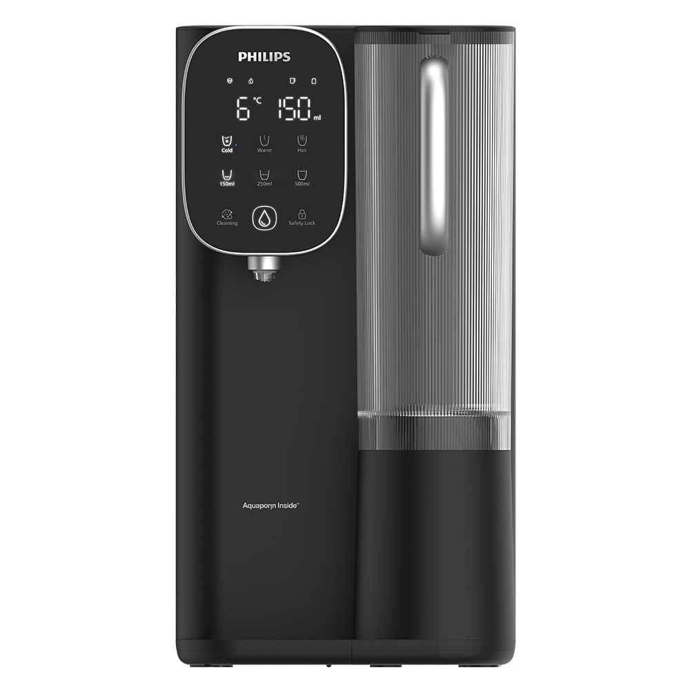 Dispensador de agua por ósmosis inversa Philips ADD6912BK - agua caliente y fría