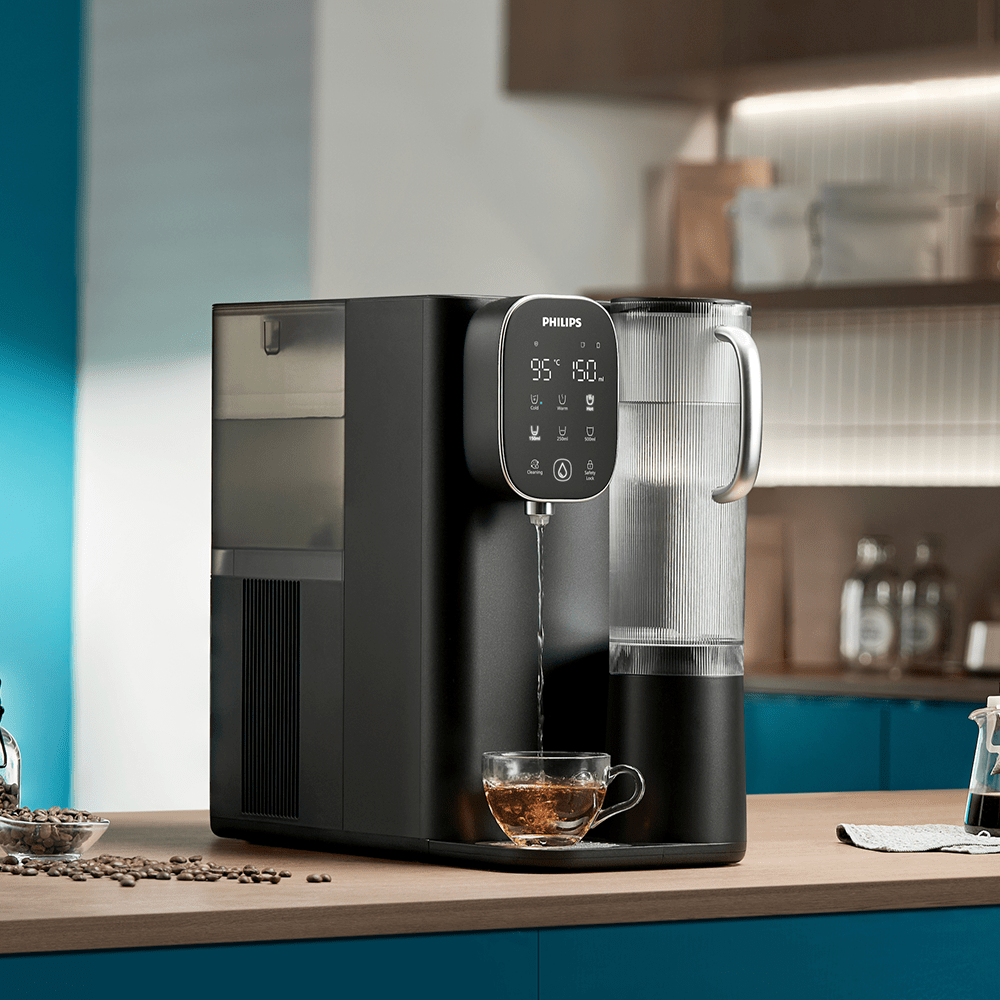 Dispensador de agua por ósmosis inversa Philips ADD6912BK - agua caliente y fría